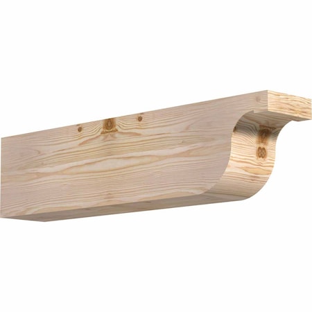 Ekena Millwork Del Monte Smooth Rafter Tail, Douglas Fir, 5 1/2"W x 8"H x 32"L RFT06X08X32DEL00SDF